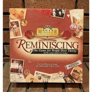 Reminiscing Game Deluxe Master Edition 1940s-1990s Board Game 2-4 Players